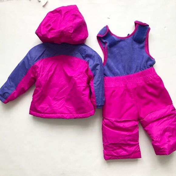 Columbia reversible coat and snow pants set EUC 6-12 months - Picture 8 of 11